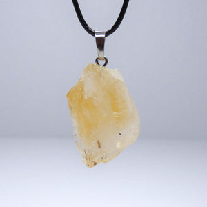 Real on sale citrine necklace