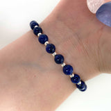 Natural Lapis Lazuli Crystal Bracelet