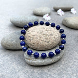 Natural Lapis Lazuli Crystal Bracelet